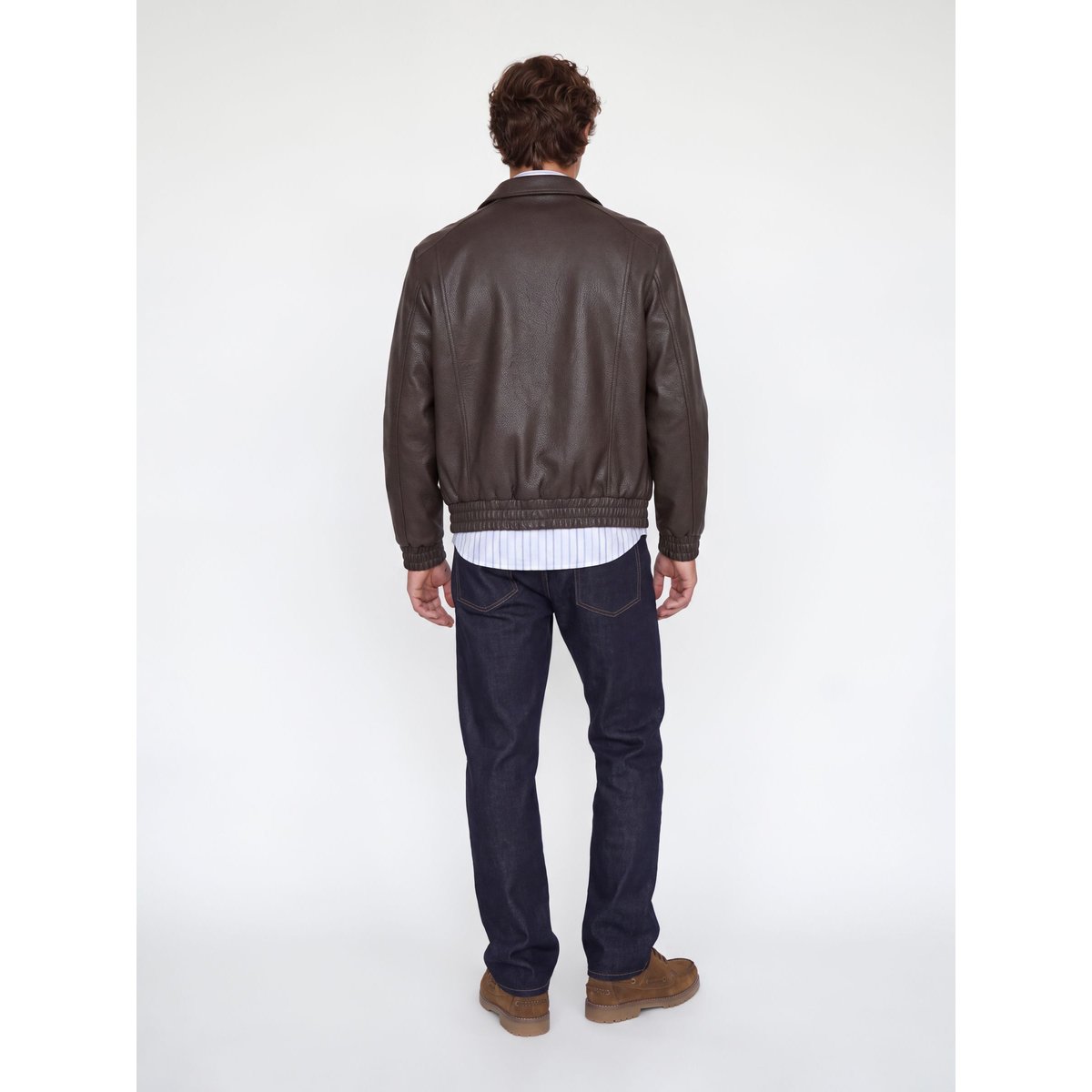 Veste En Similicuir chocolate brown 1, JACK & JONES