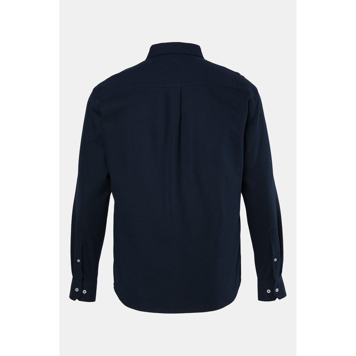 Chemise en flanelle, manches longues bleu foncé, JP1880