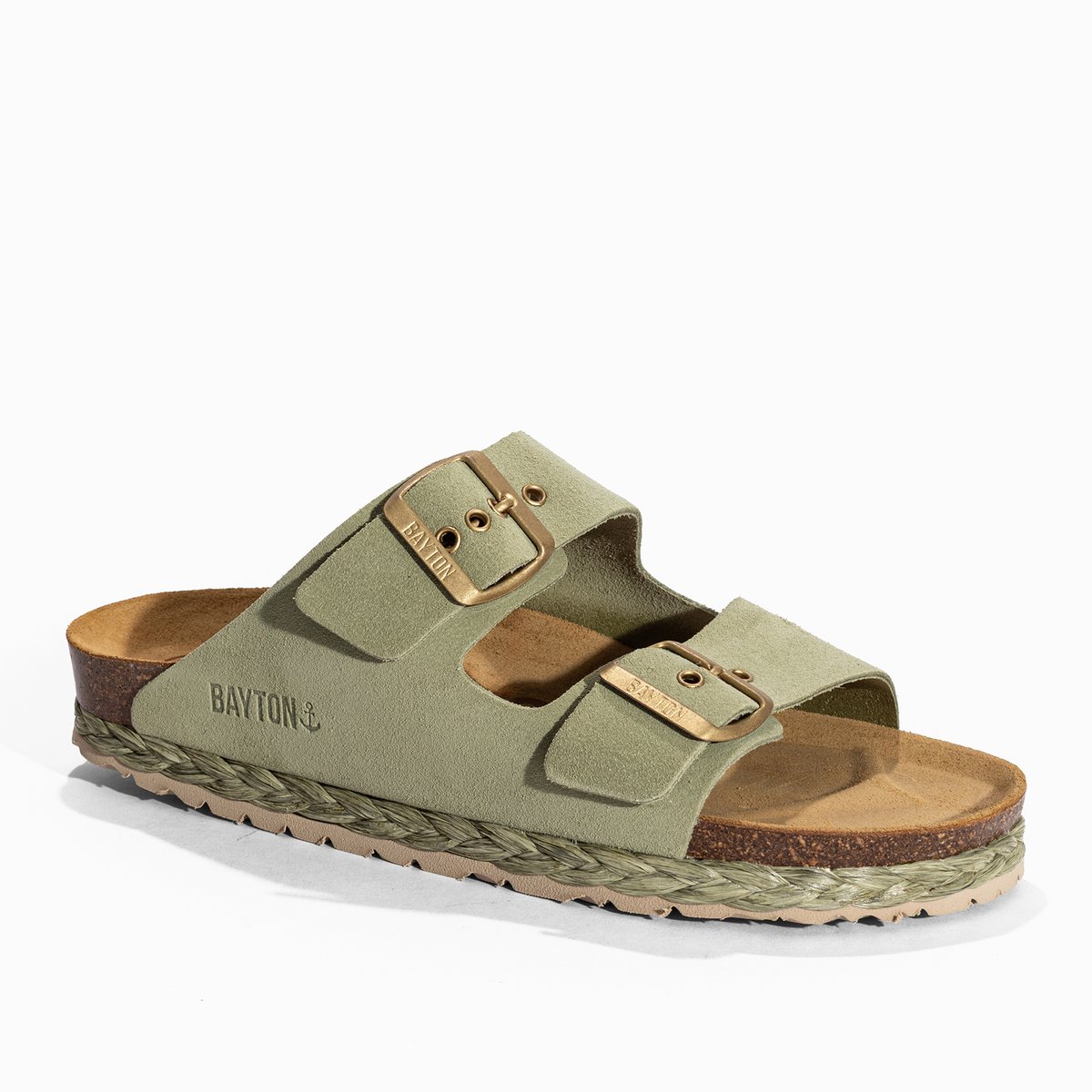 Sandales BENALLA vert, BAYTON