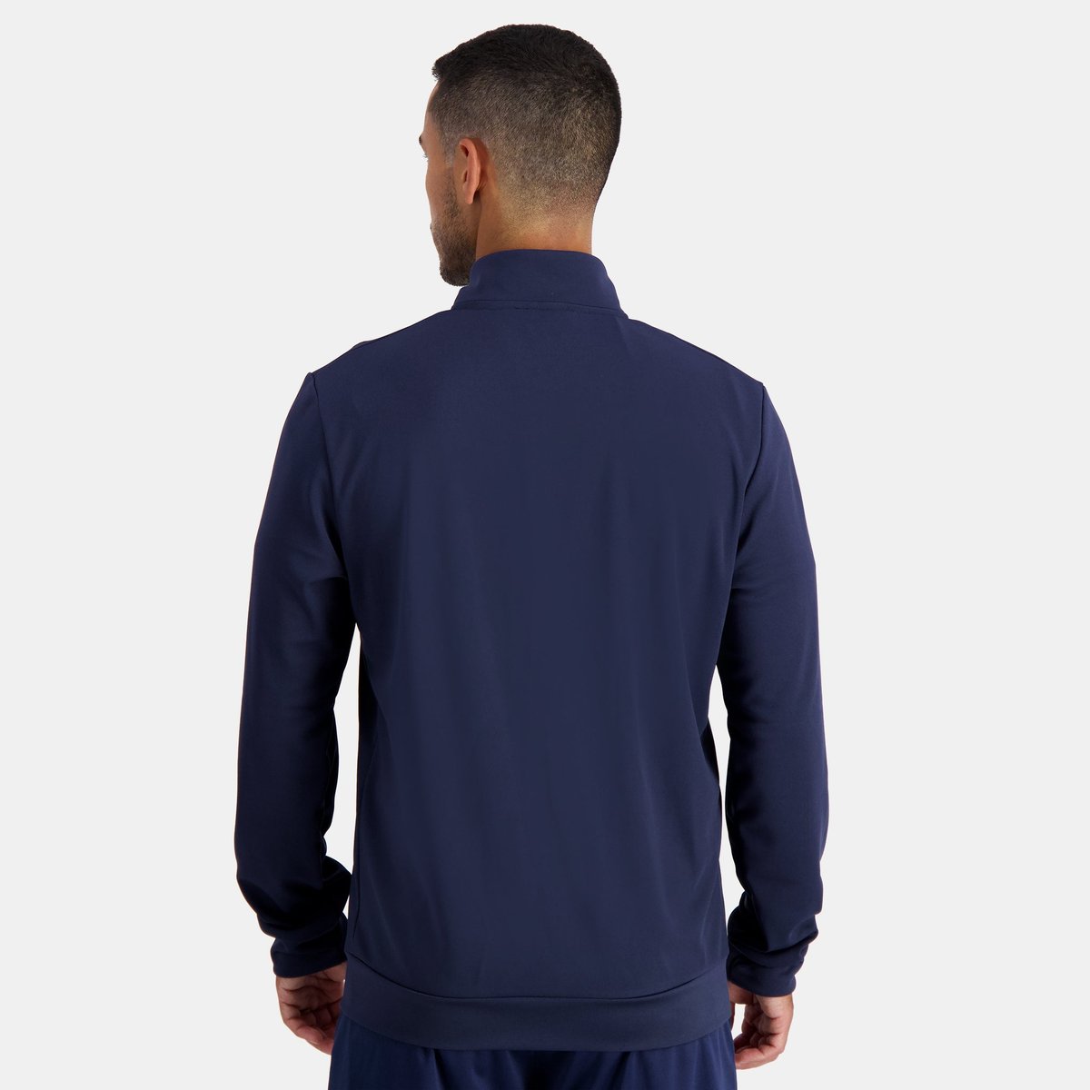 Sweat zippé Training bleu, LE COQ SPORTIF