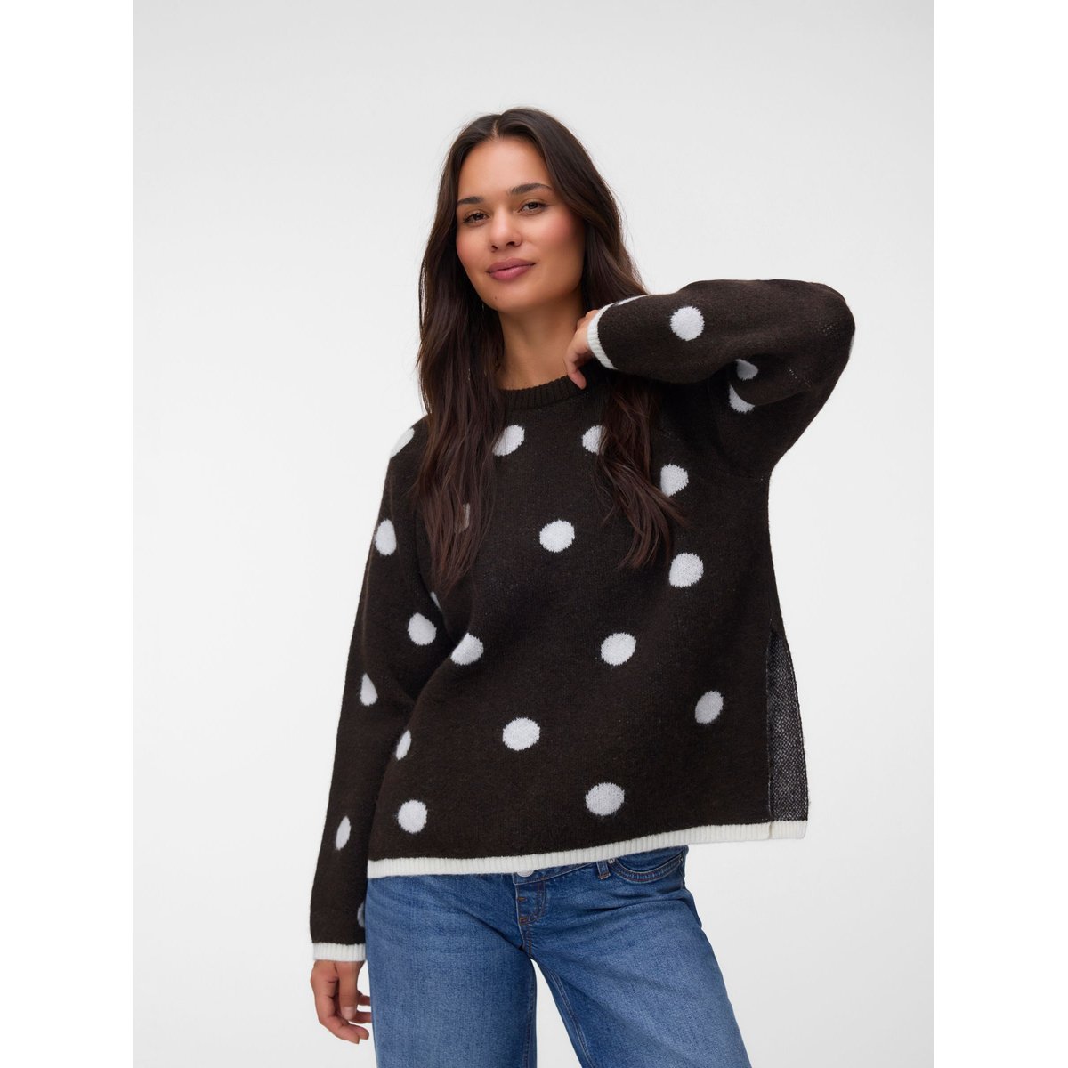 Pull En Maille chocolate torte, VERO MODA