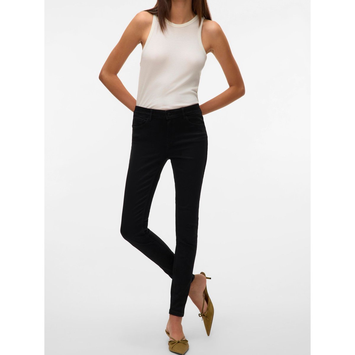 Jean slim noir, VERO MODA