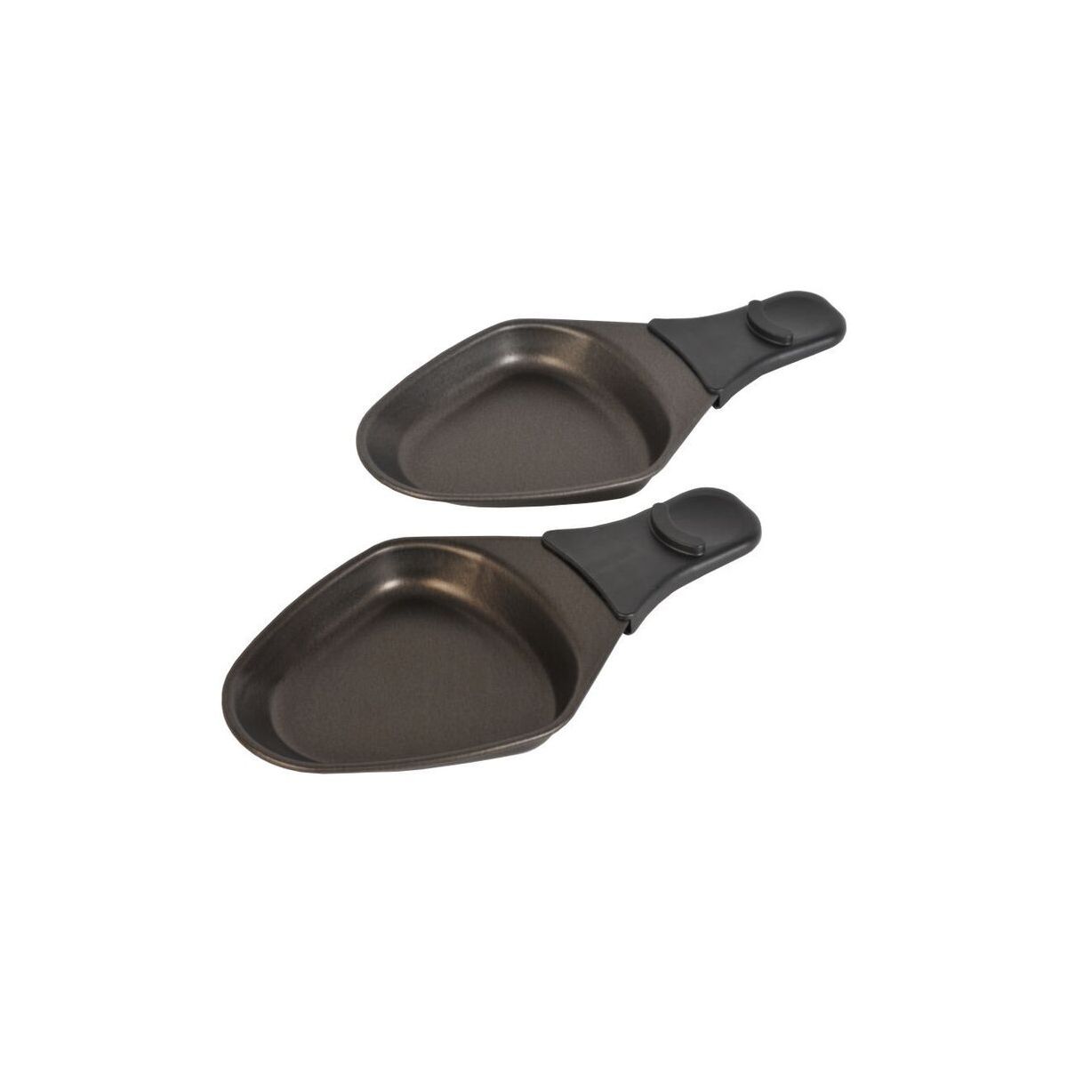 coupelle lot 2 poelons à raclette ovales couleur unique, TEFAL
