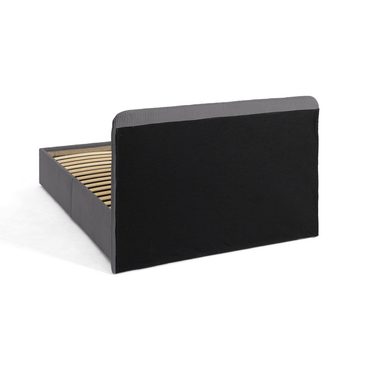 Lit coffre - GOYAVE gris anthracite, BEST MOBILIER