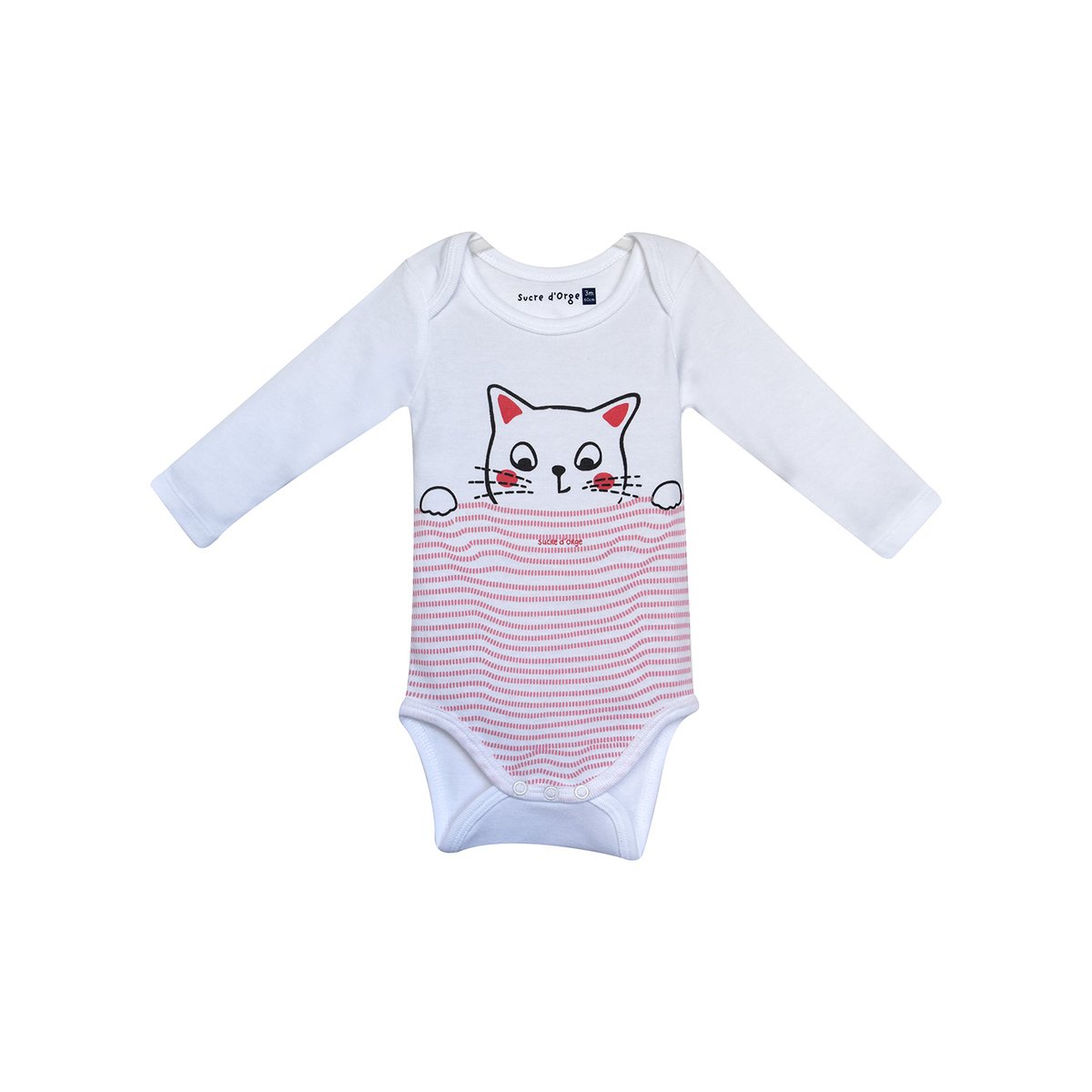 Lot de 3 bodies gerson bleu, SUCRE D'ORGE