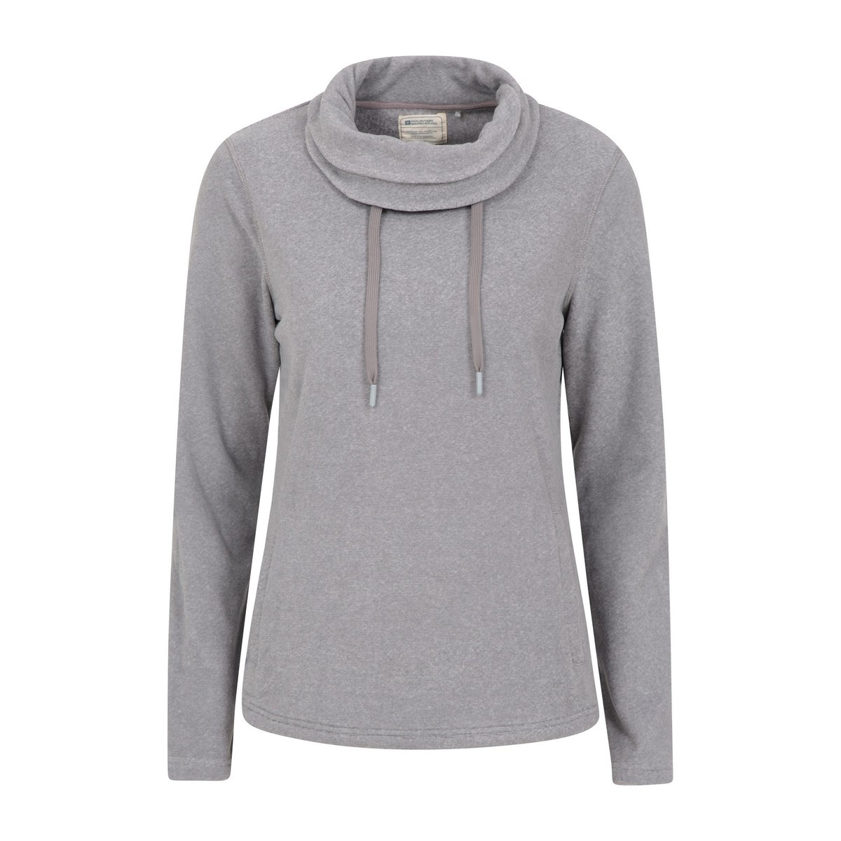 Haut polaire à col bénitier HEBRIDEAN gris foncé, MOUNTAIN WAREHOUSE
