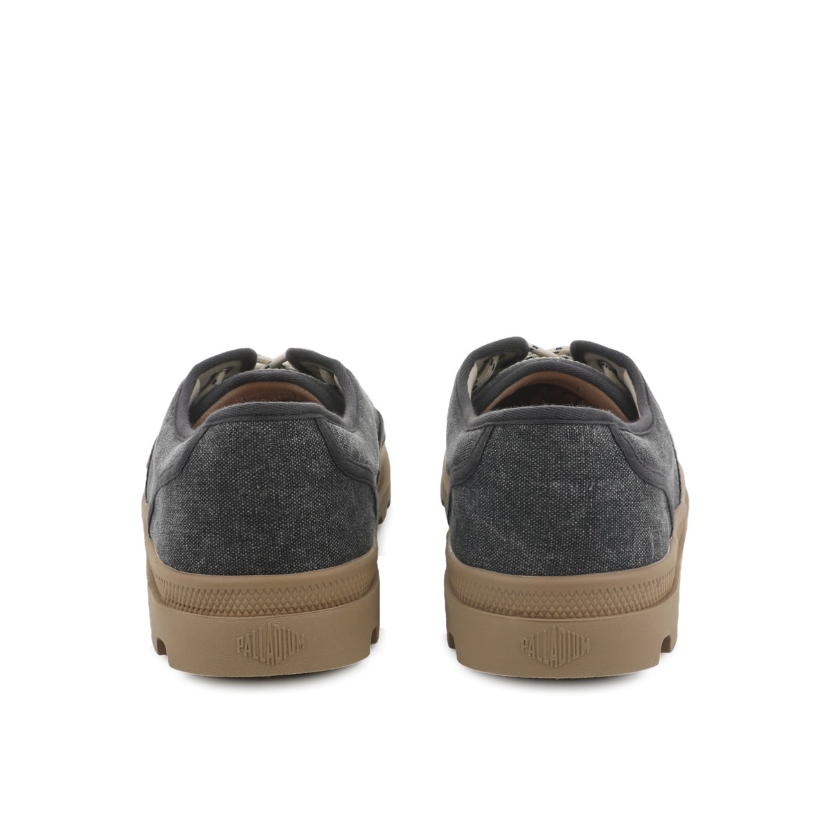 Baskets basses en coton DUNELITE MOC CUSH noir-black, PALLADIUM