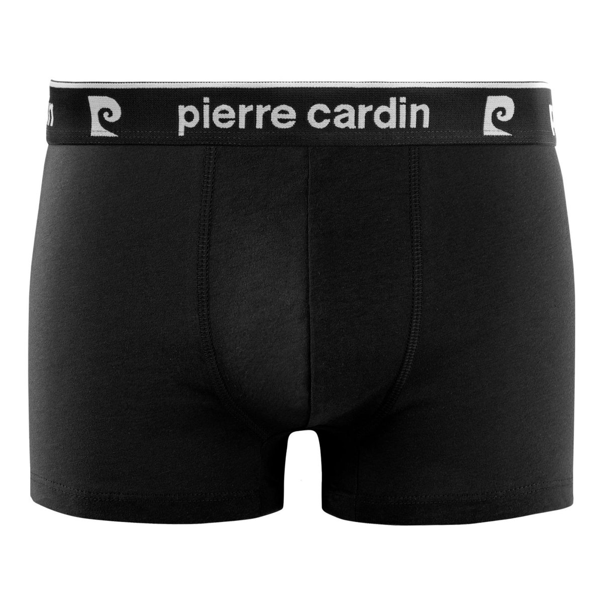 Lot De 4 Boxers Coton Basic noir/blanc, PIERRE CARDIN