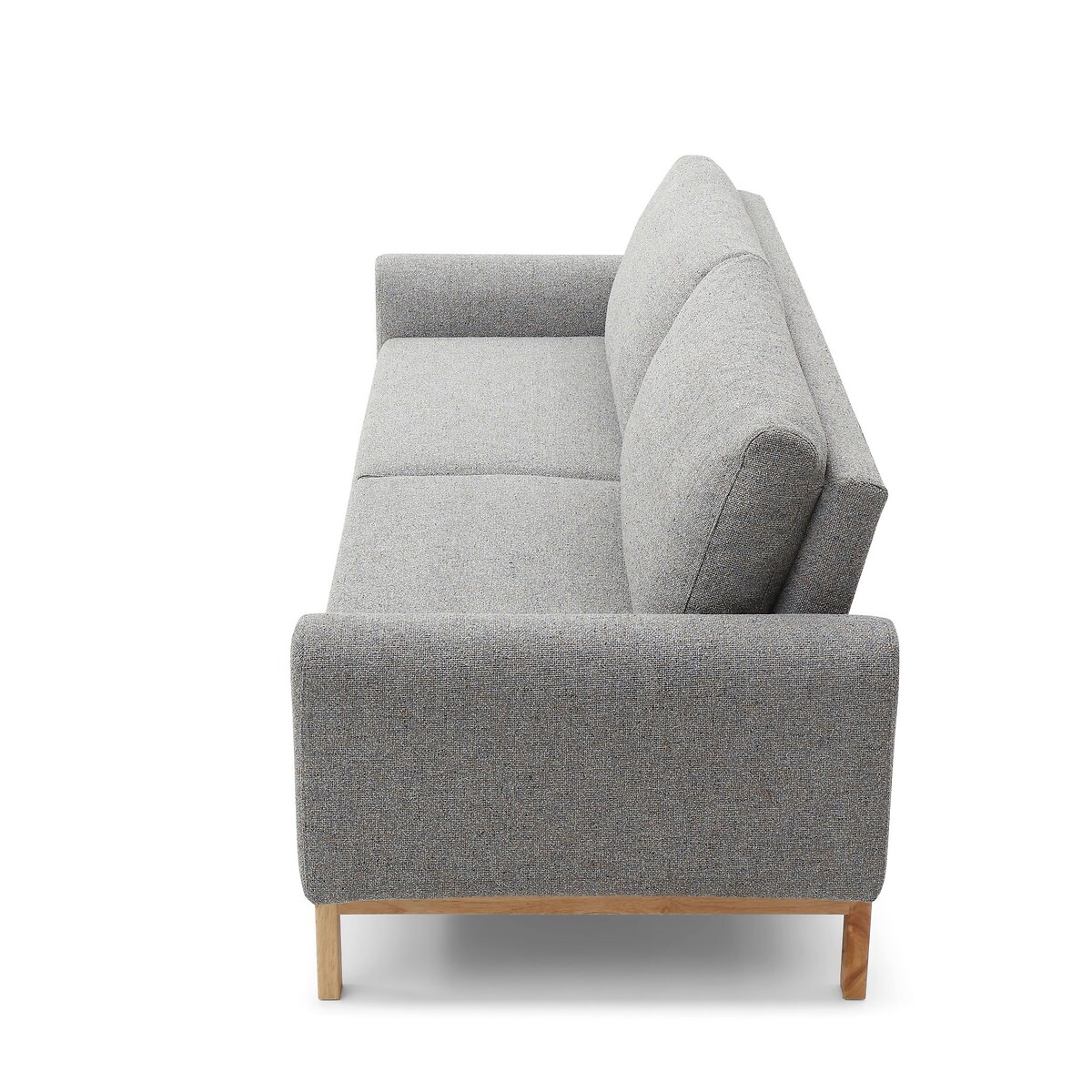 Quincy Textured Weave Click-Clack Sofa Bed grey, SO'HOME