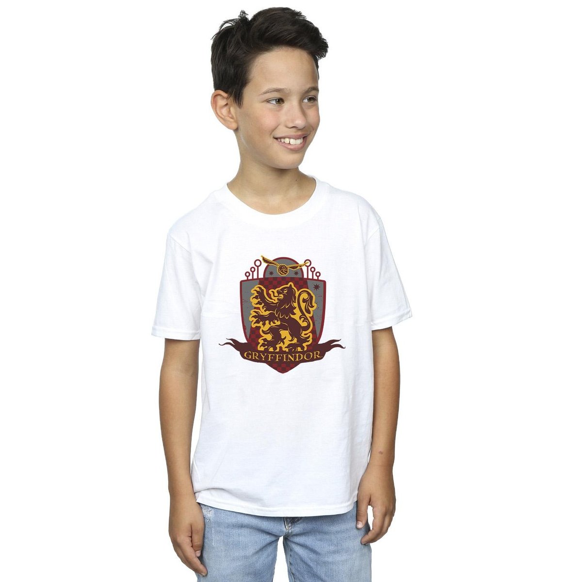 T-shirt GRYFFINDOR blanc, HARRY POTTER