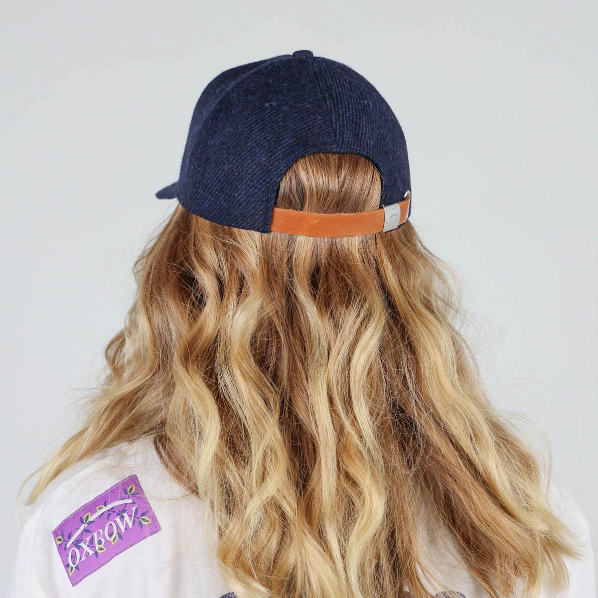 Casquette flanelle P0ARTY deep marine, OXBOW