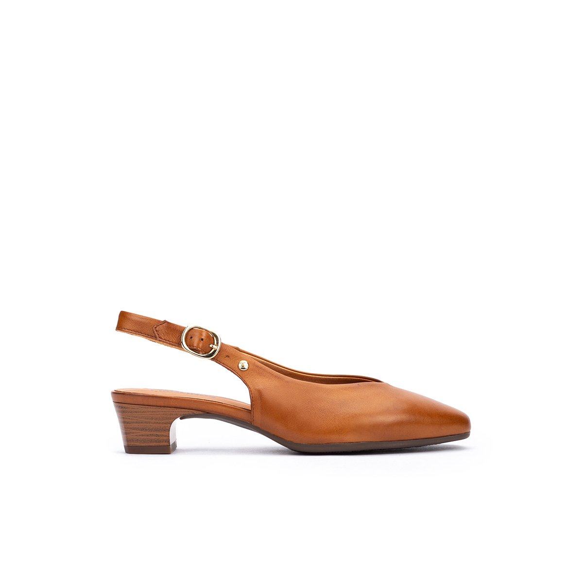 Chaussures à talon cuir Manises brandy, PIKOLINOS