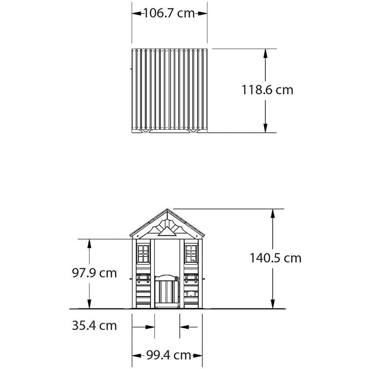 Cabane en bois pour enfants Timberlake disassembled, BACKYARD DISCOVERY