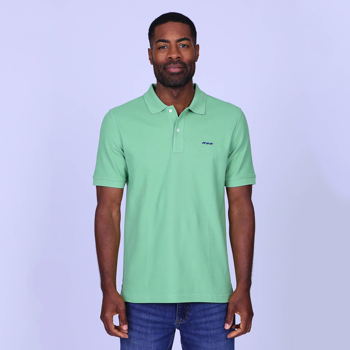 Polo Collin vert, MISE AU GREEN