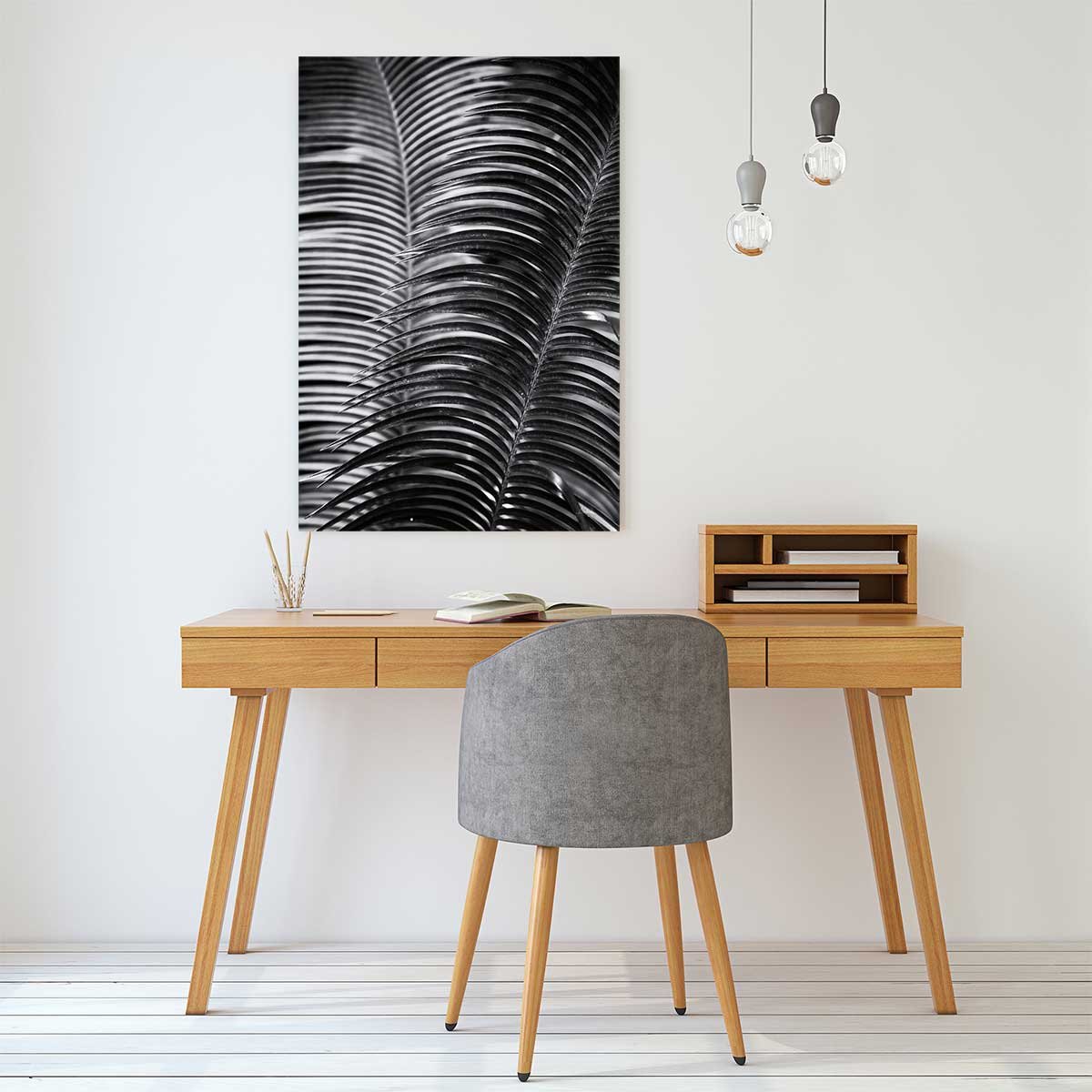 Tableau fleurs Sun palm tableau alu dibond, HEXOA