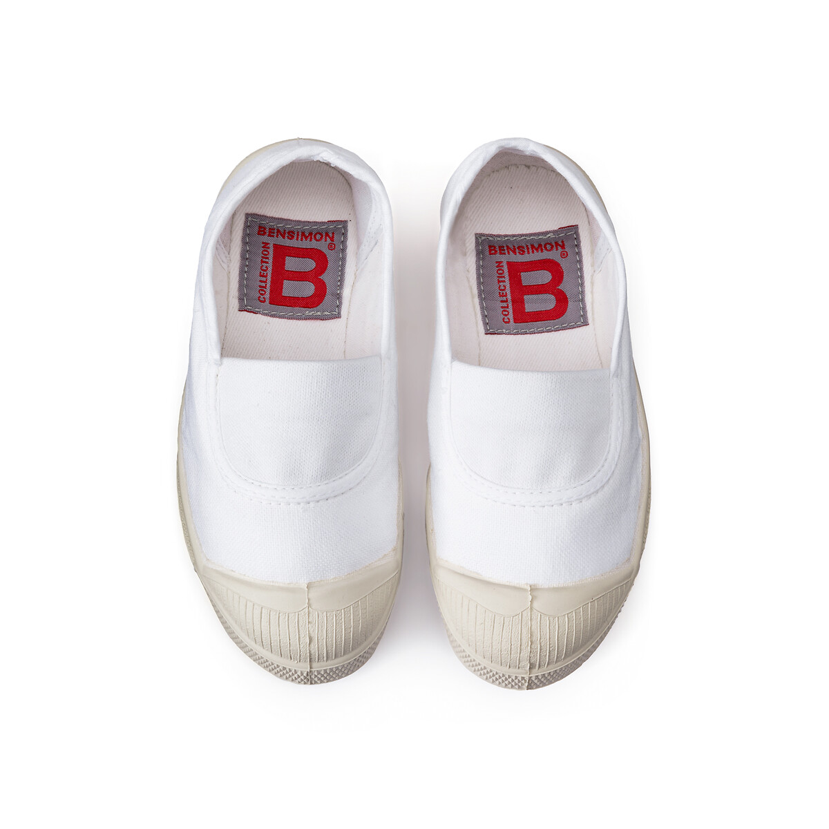 Tennis Elastique blanc, BENSIMON