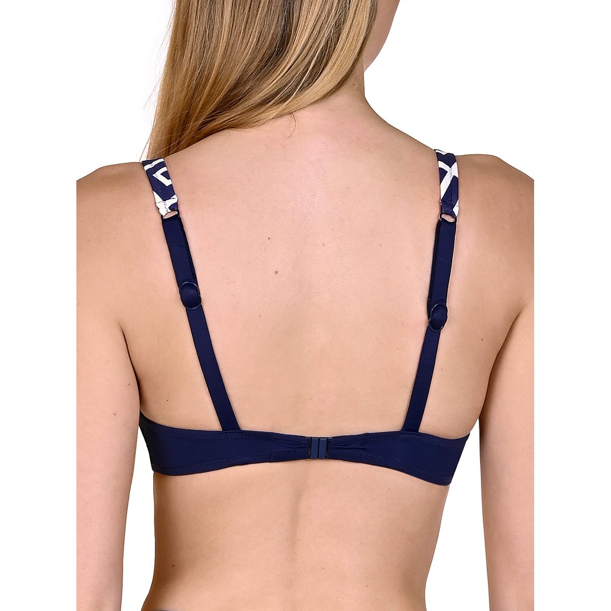 Haut maillot de bain sans armatures Costa Rica bleu bleu, LISCA