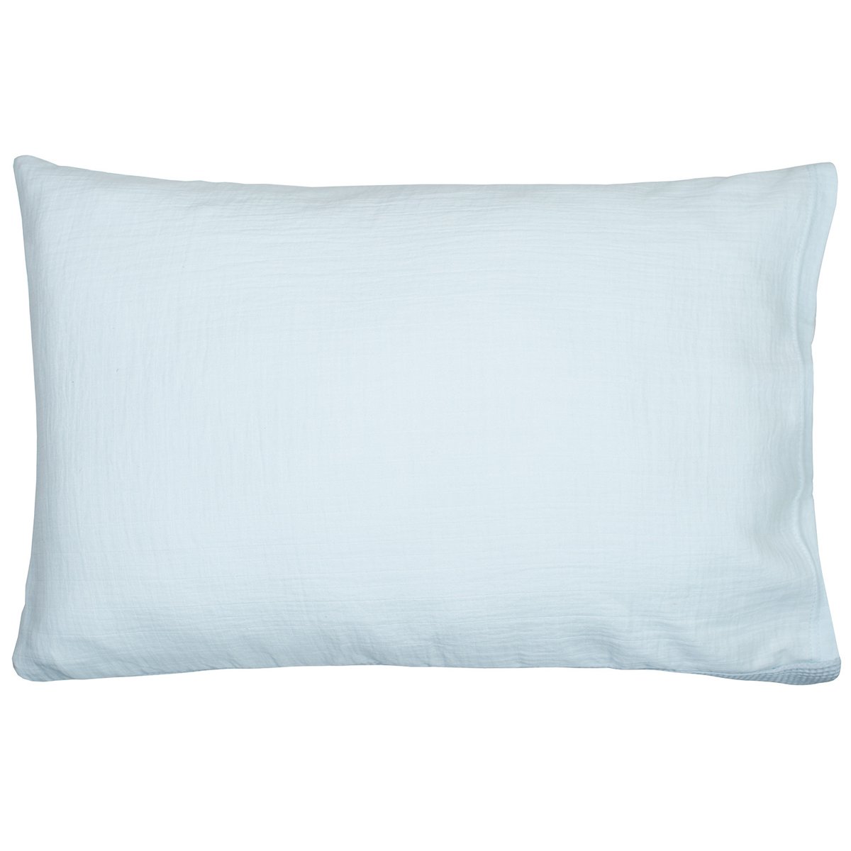 Taie d'oreiller en coton nid d'abeille LUNA bleu, SEVIRA KIDS