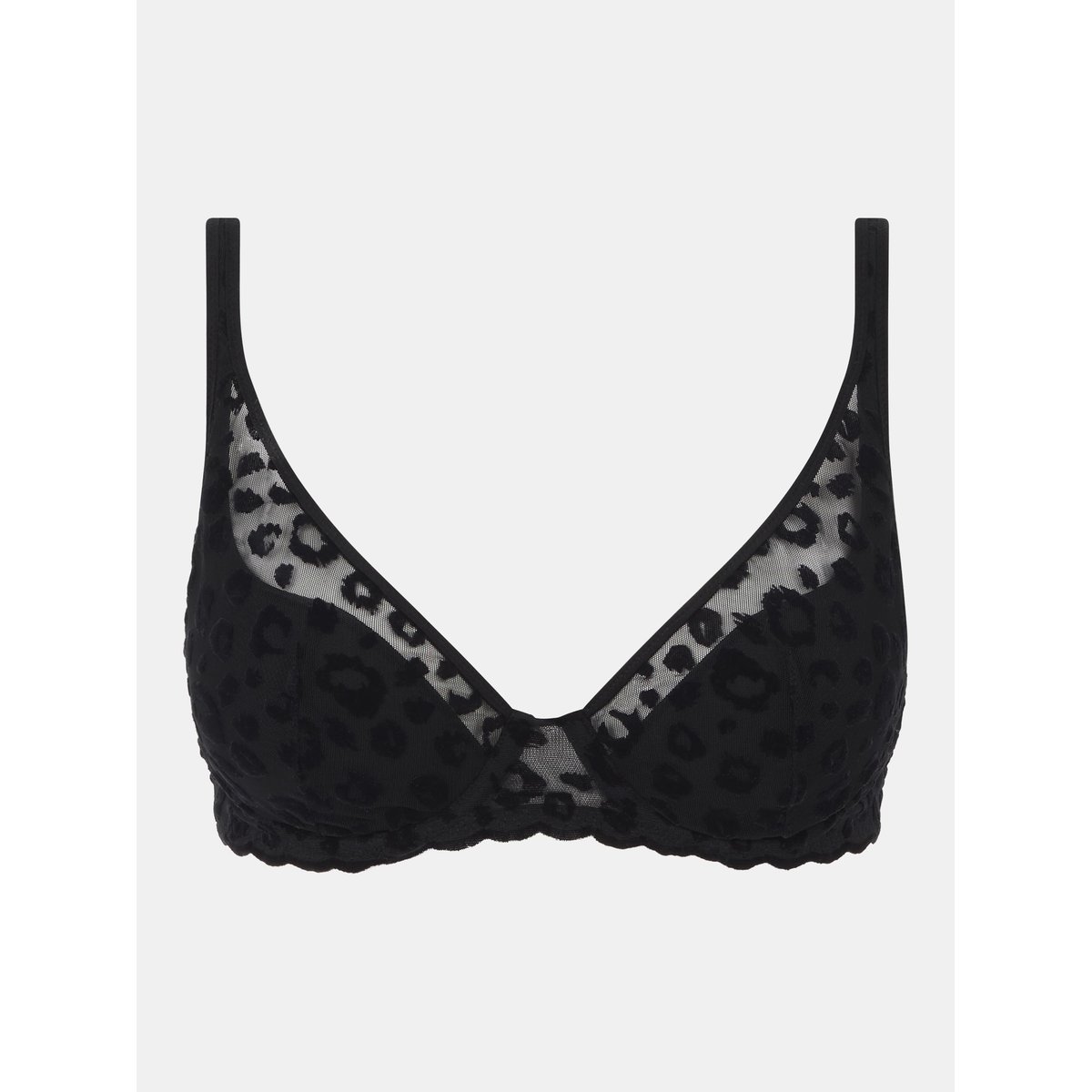 Soutien-gorge coques plongeant GIRLS noir, CHANTELLE PULP