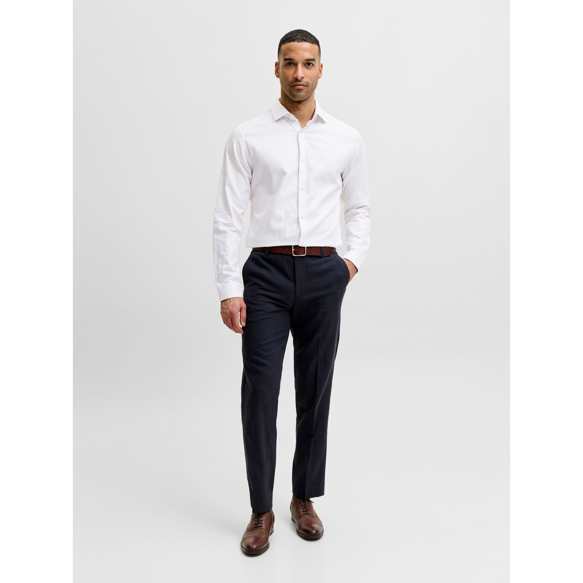 Chemise white, JACK & JONES