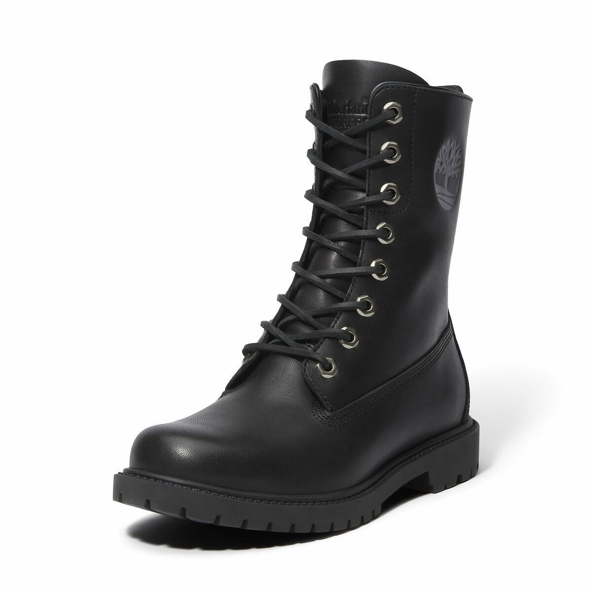 Premium Boot Waterproof Ankle Boots with Lace-Up Fastening black, TIMBERLAND