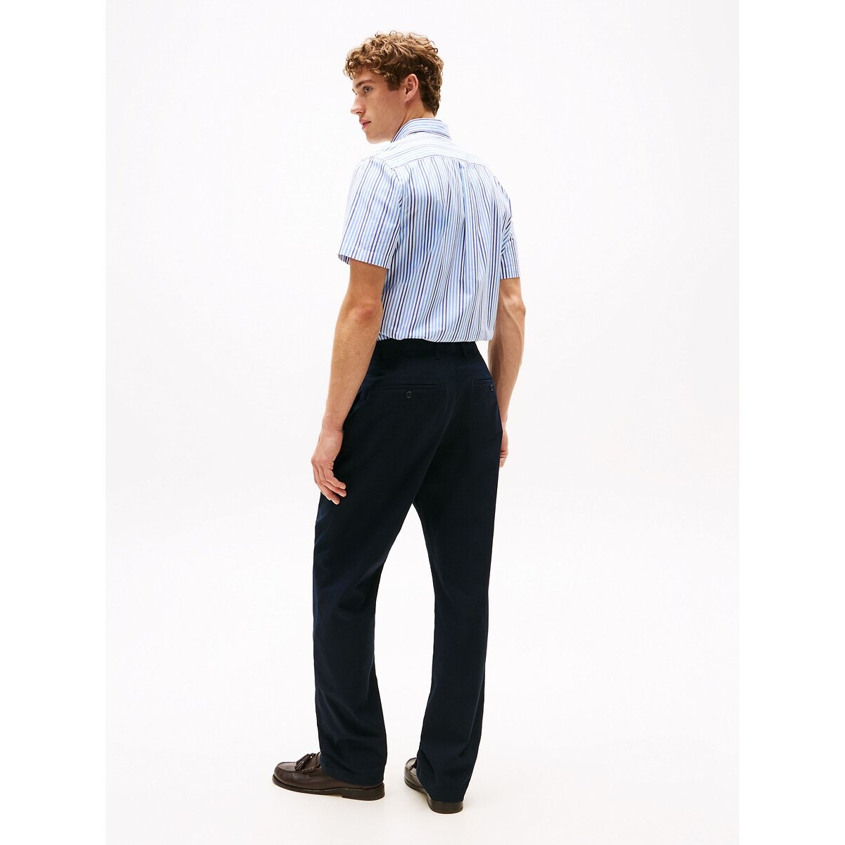 Twill Chinos navy blue, TOMMY HILFIGER