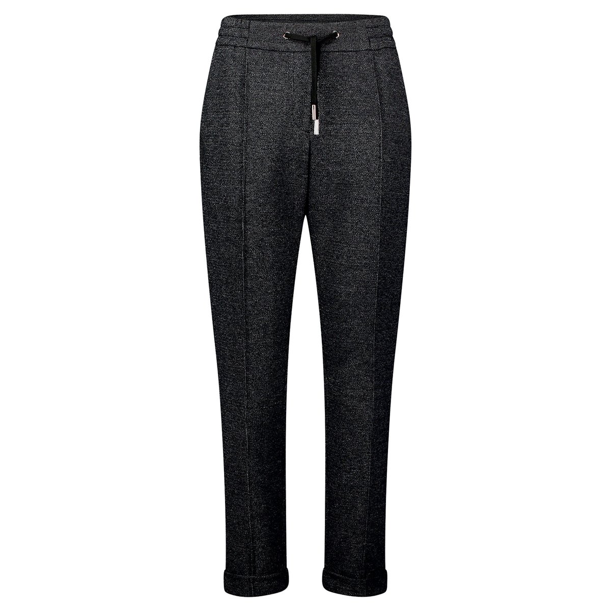 Pantalon à enfiler avec structure noir/blanc, BETTY & CO