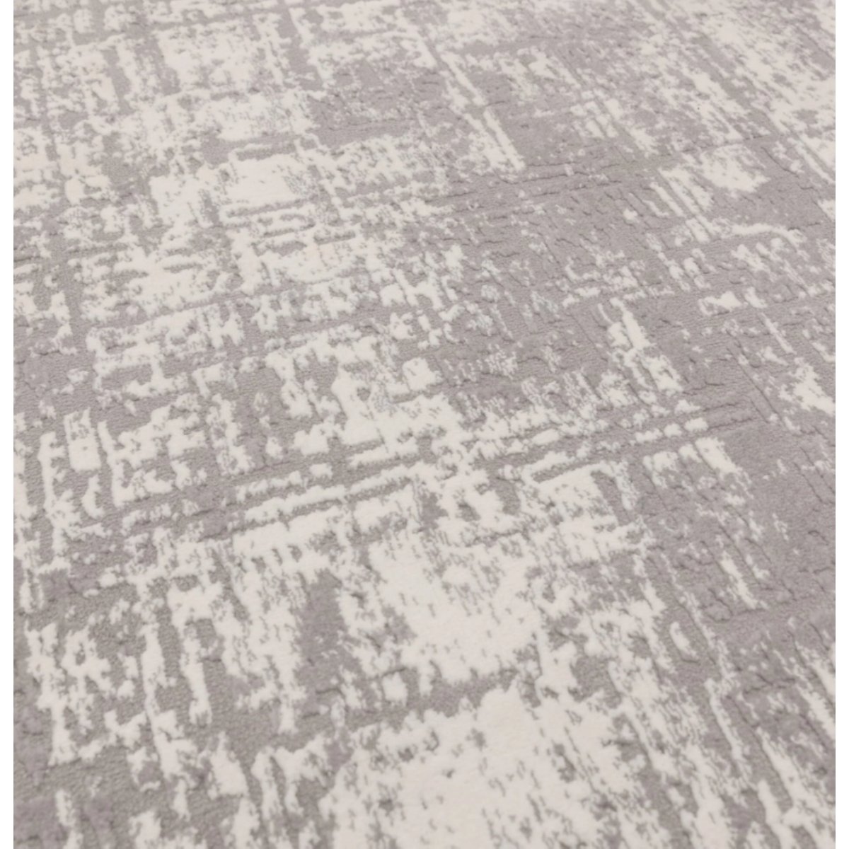 Tapis moderne salon et chambre ZUKA SYNO gris, NOVATREND