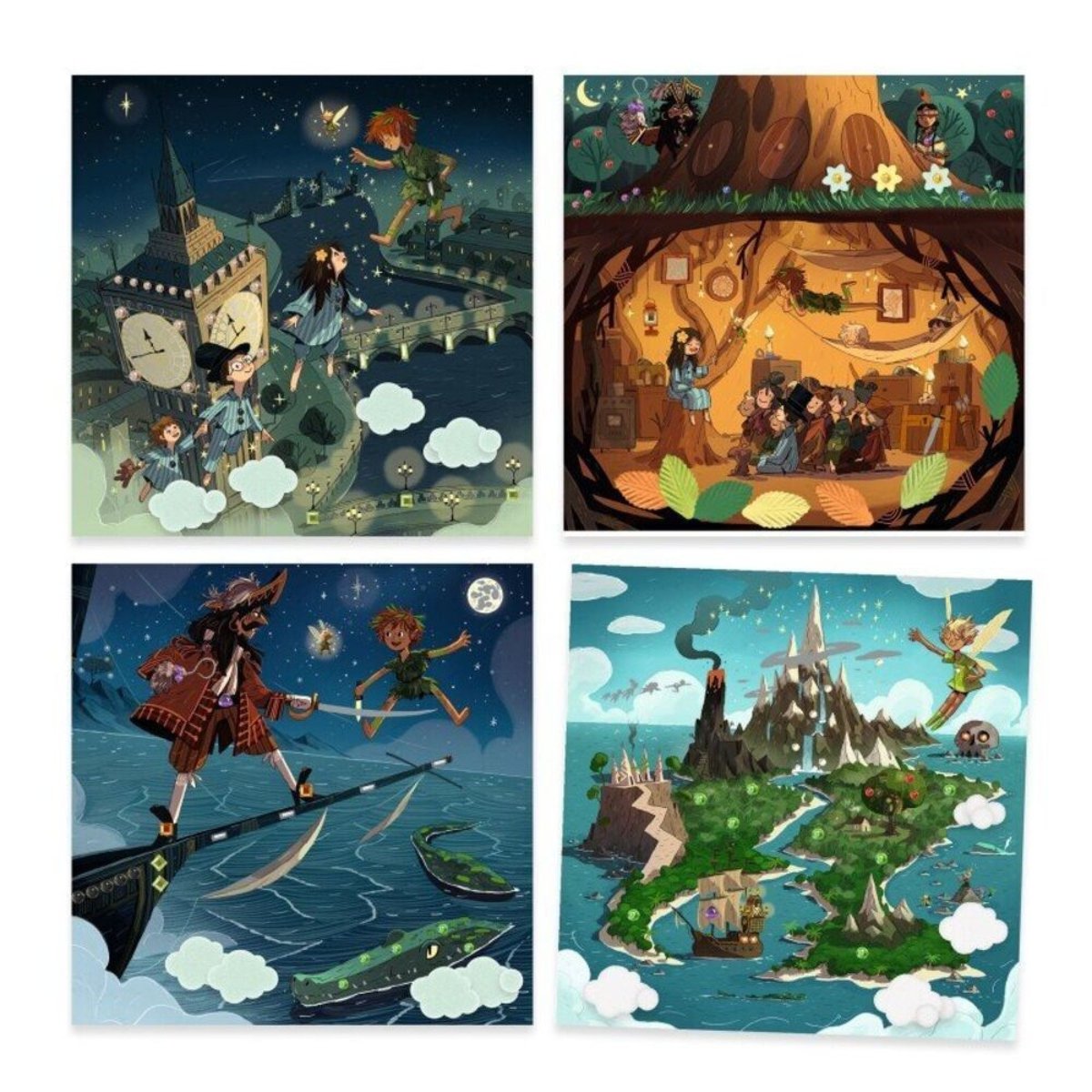 Coffret créatif Peter Pan couleur unique, DJECO
