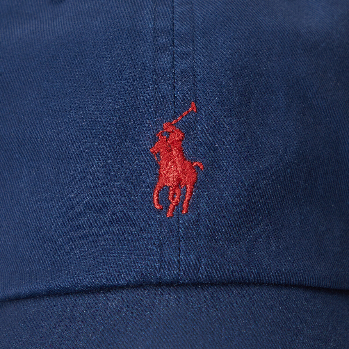 Casquette de baseball coton chino bleu marine, POLO RALPH LAUREN
