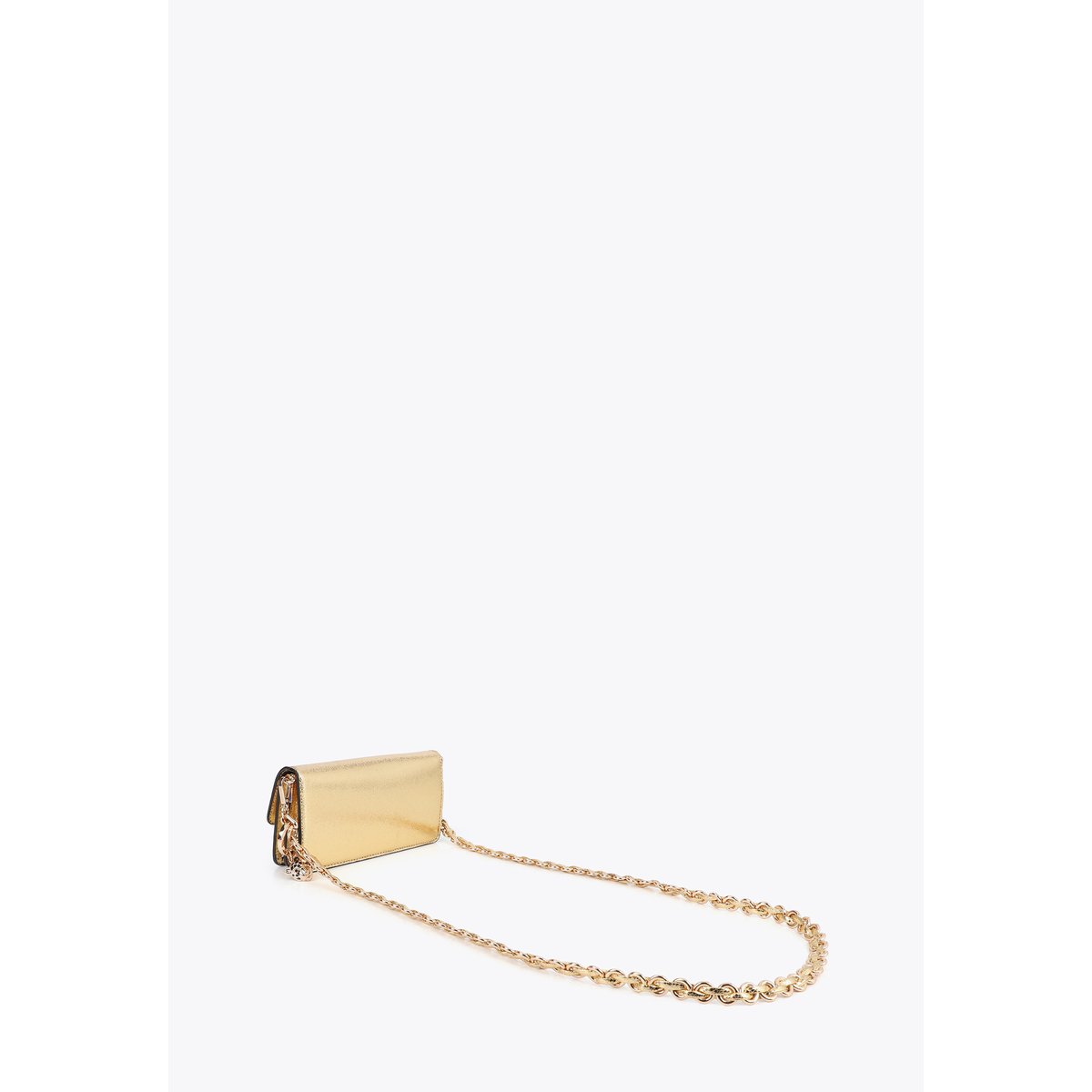 Sac à bandoulière style pochette doré, LOLA CASADEMUNT