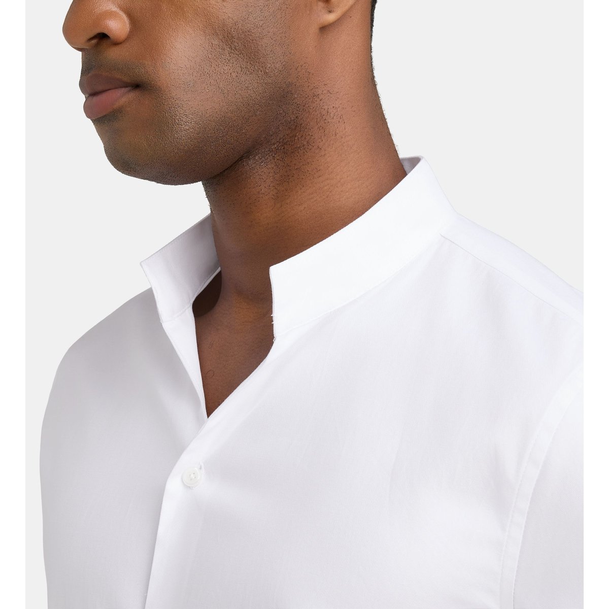 Chemise ajustée mcari coton blanc, GALERIES LAFAYETTE