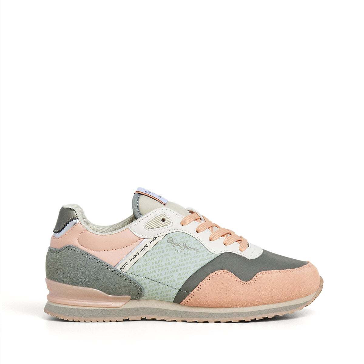 Baskets Combinées orange pêche, PEPE JEANS