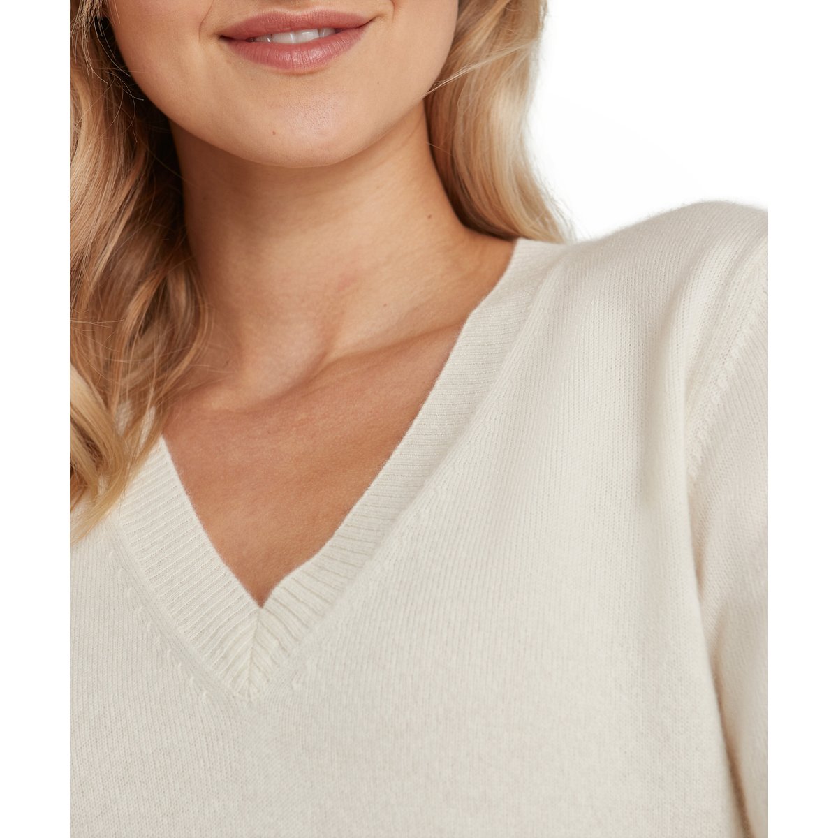 Pull-over Pure Cashmere blanc, FALKE