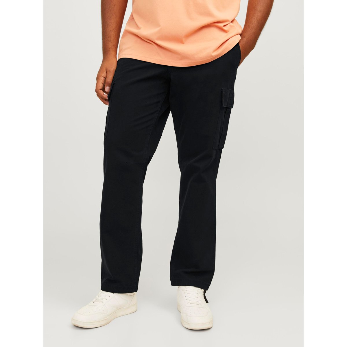 Pantalon Coupe Décontractée black 1, JACK & JONES
