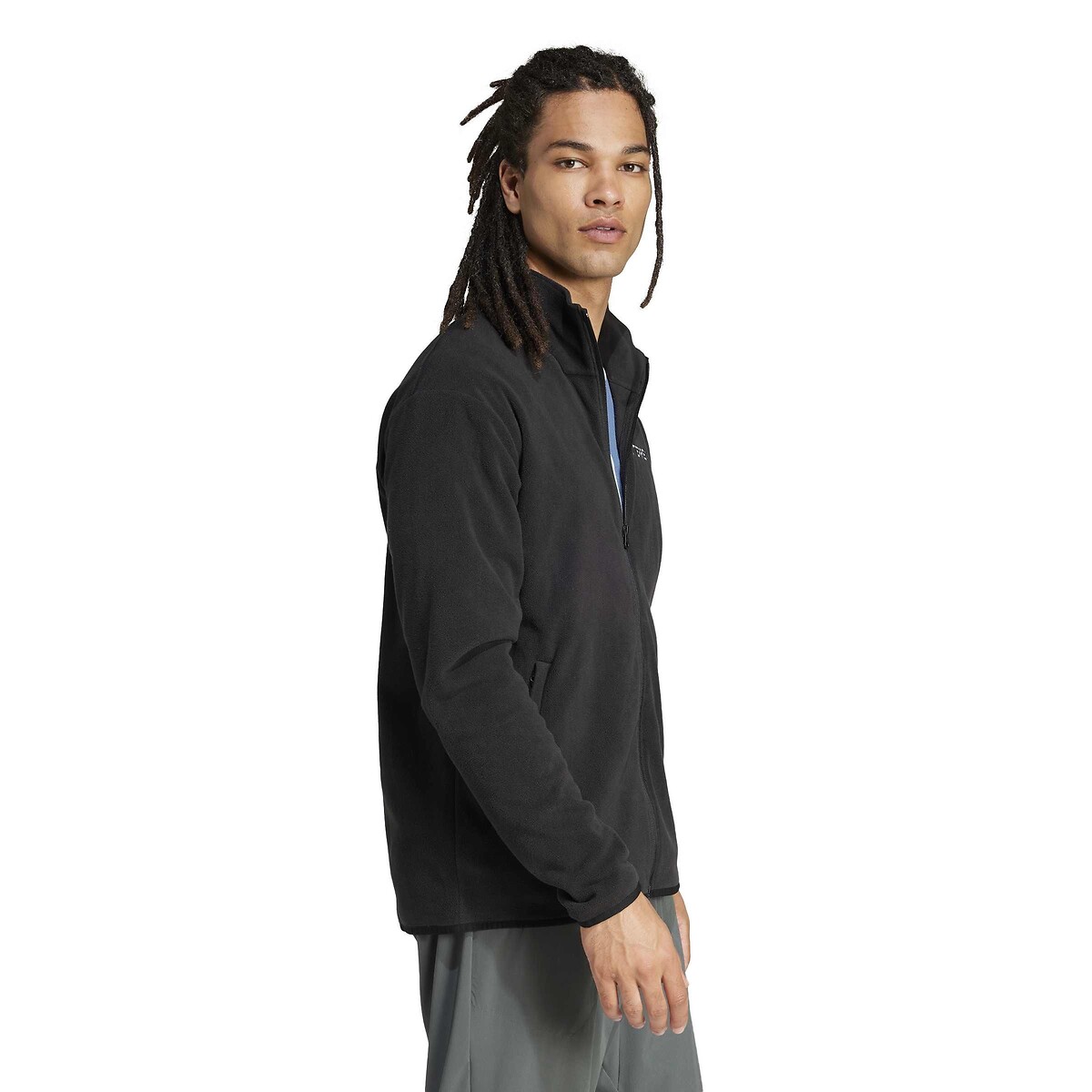 Veste polaire zippée noir, adidas Performance