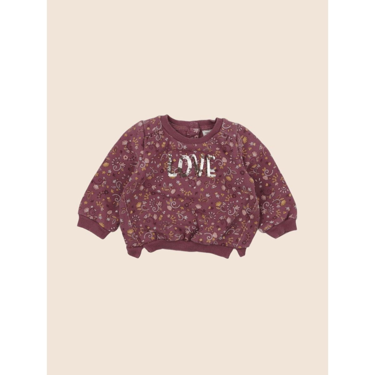 Sweat - Très bon état violet, TAPE A L'OEIL