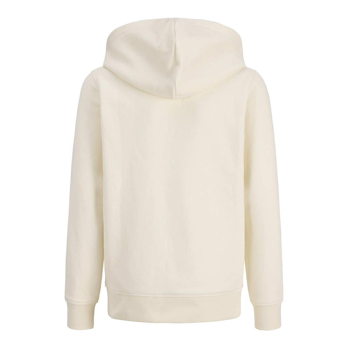 Sweat à capuche en molleton beige, JACK & JONES JUNIOR