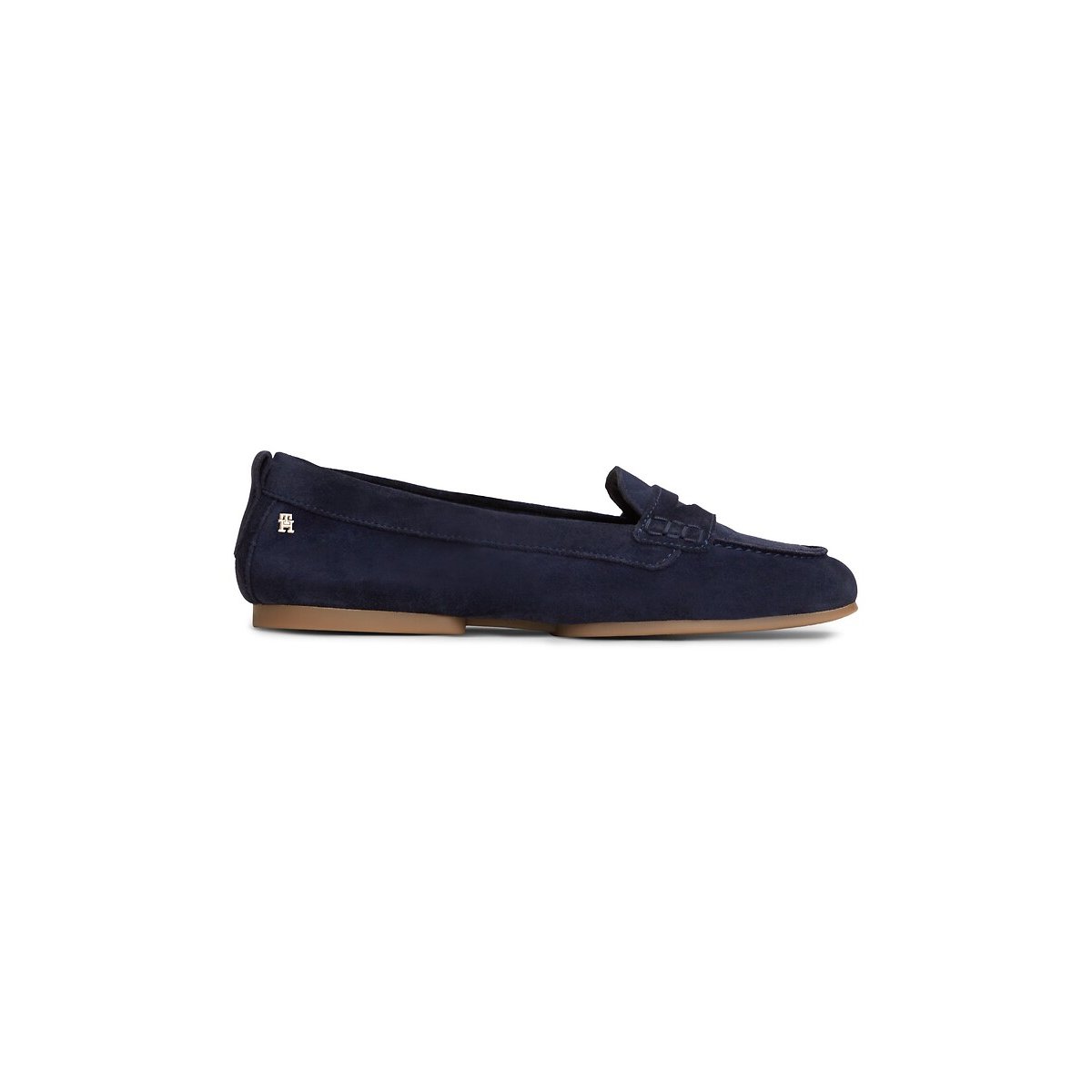 Flex Suede Loafers navy blue, TOMMY HILFIGER