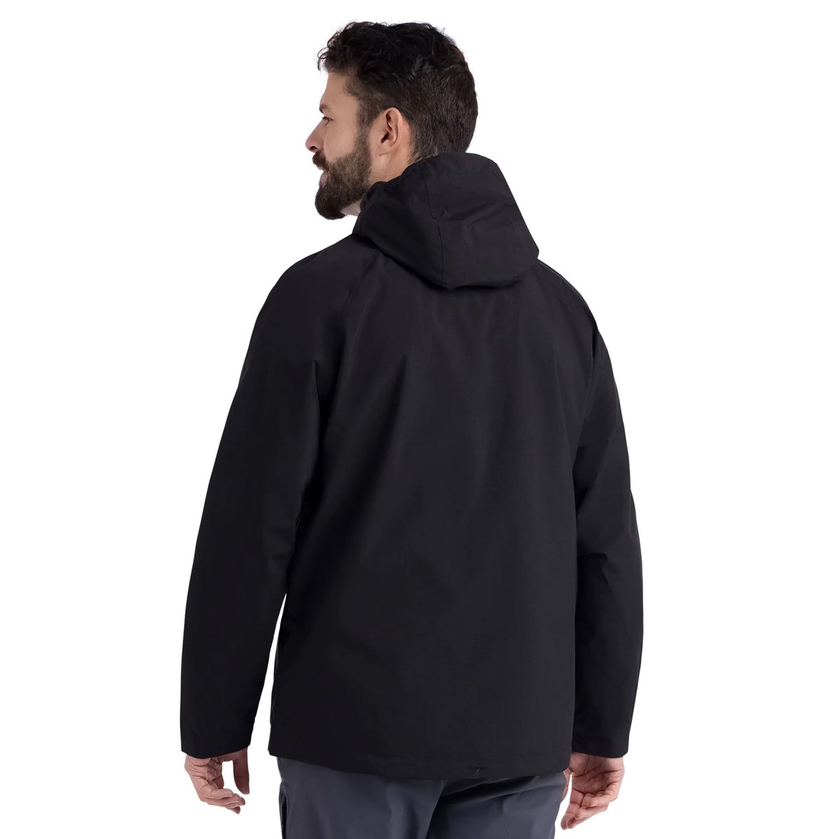 Veste imperméable CARNISH noir, TRESPASS