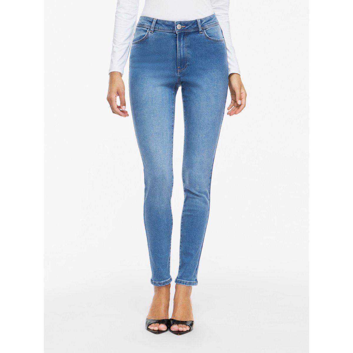 Jean Skinny bleu - medium blue denim1, VILA