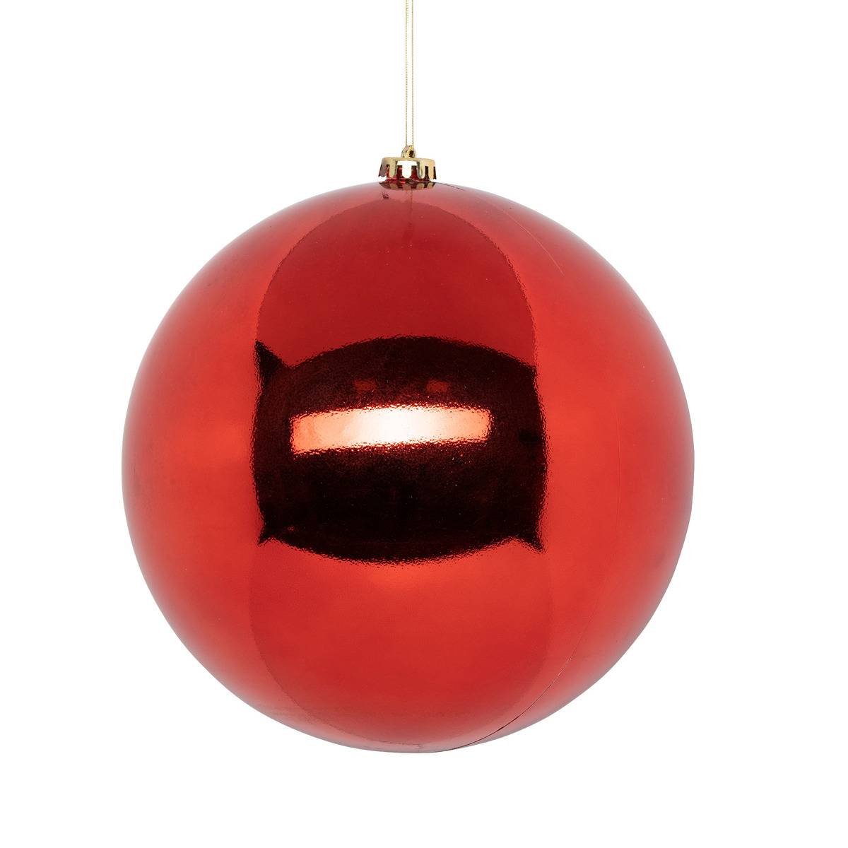 Boule de noël COLORAMA DE NOËL rouge, ATMOSPHERA