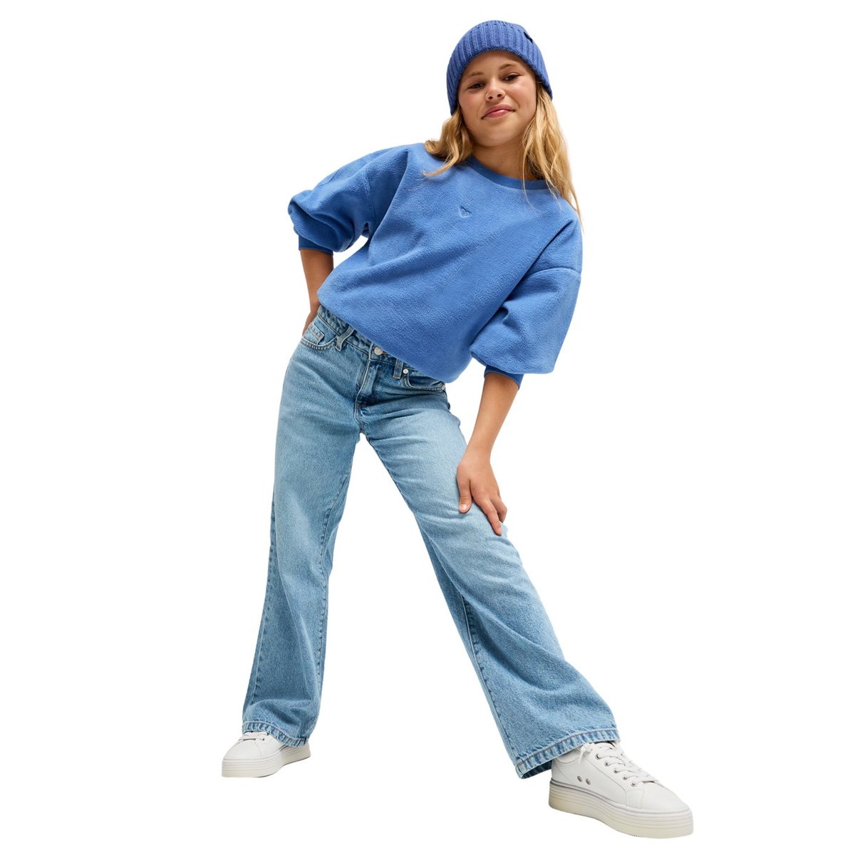 Jean denim loose DAWN PATROL MID. bleu surf wash vintage, ROXY
