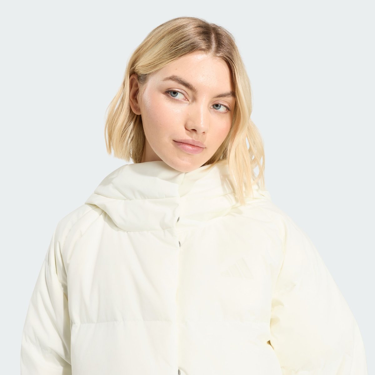 Doudoune À Capuche Helionic Doudoune À Capuche Helionic off white, ADIDAS SPORTSWEAR