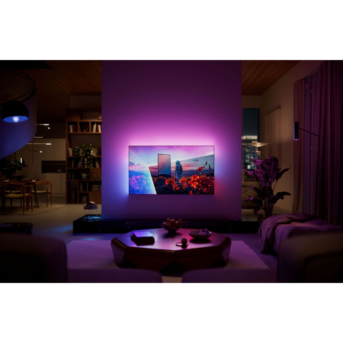 TV OLED 77OLED811 (2026) 77" (194 cm) 4K Ultra HD - Expérience Cinéma & Gaming, 120Hz, Ambilight, Smart TV couleur unique, PHILIPS