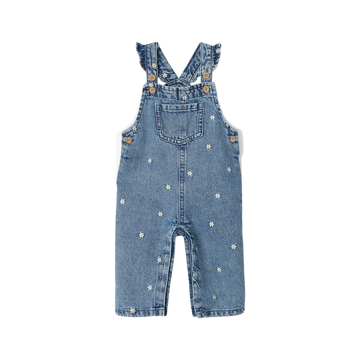Salopette denim stone, VERTBAUDET