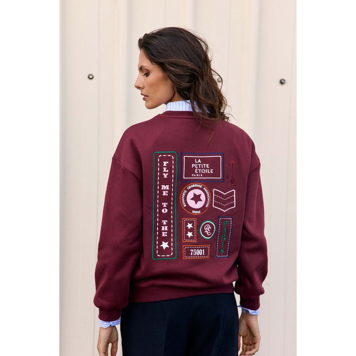 SWEAT uni TENKY 25-marine, LA PETITE ETOILE