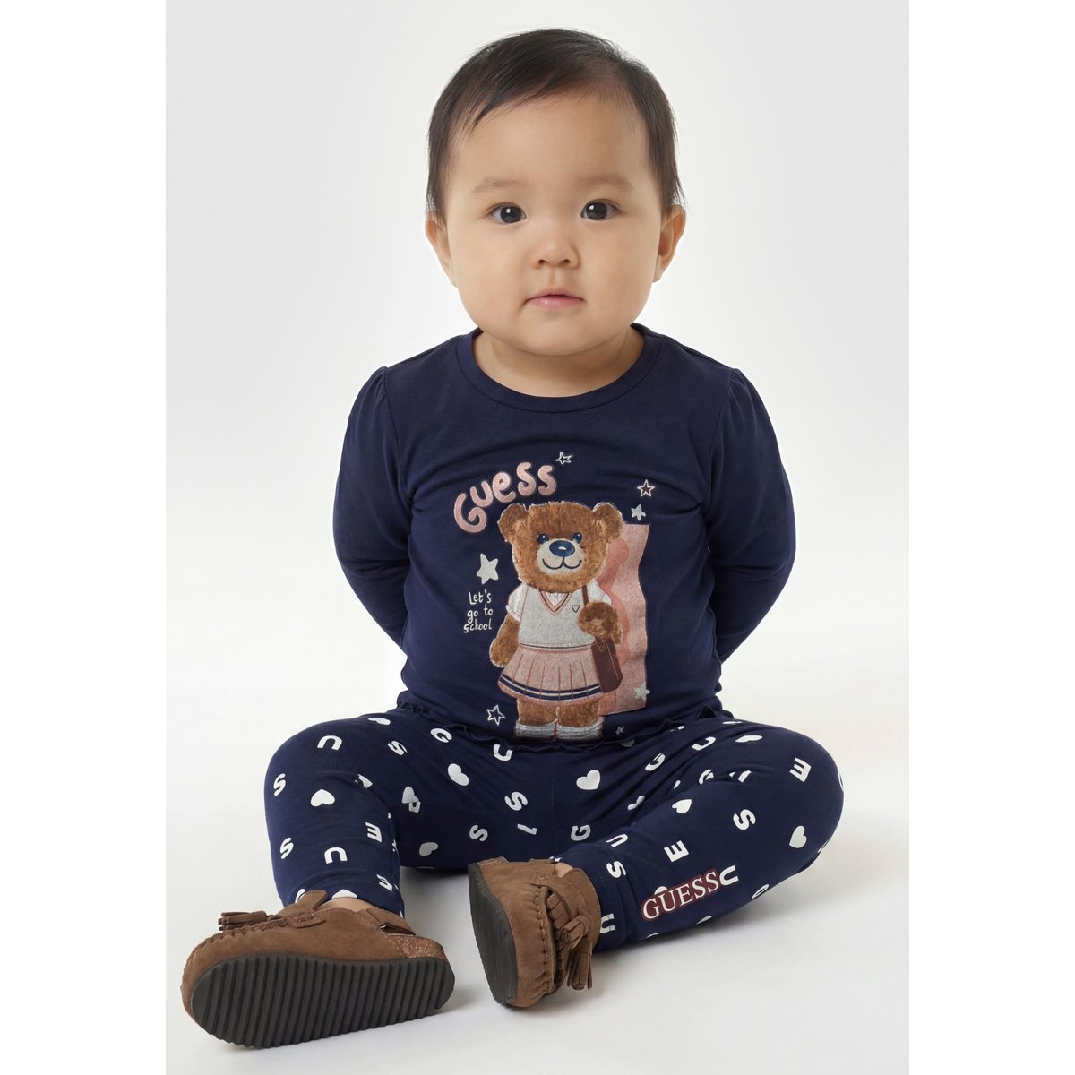 T-Shirt Imprimé bleu foncé, GUESS KIDS