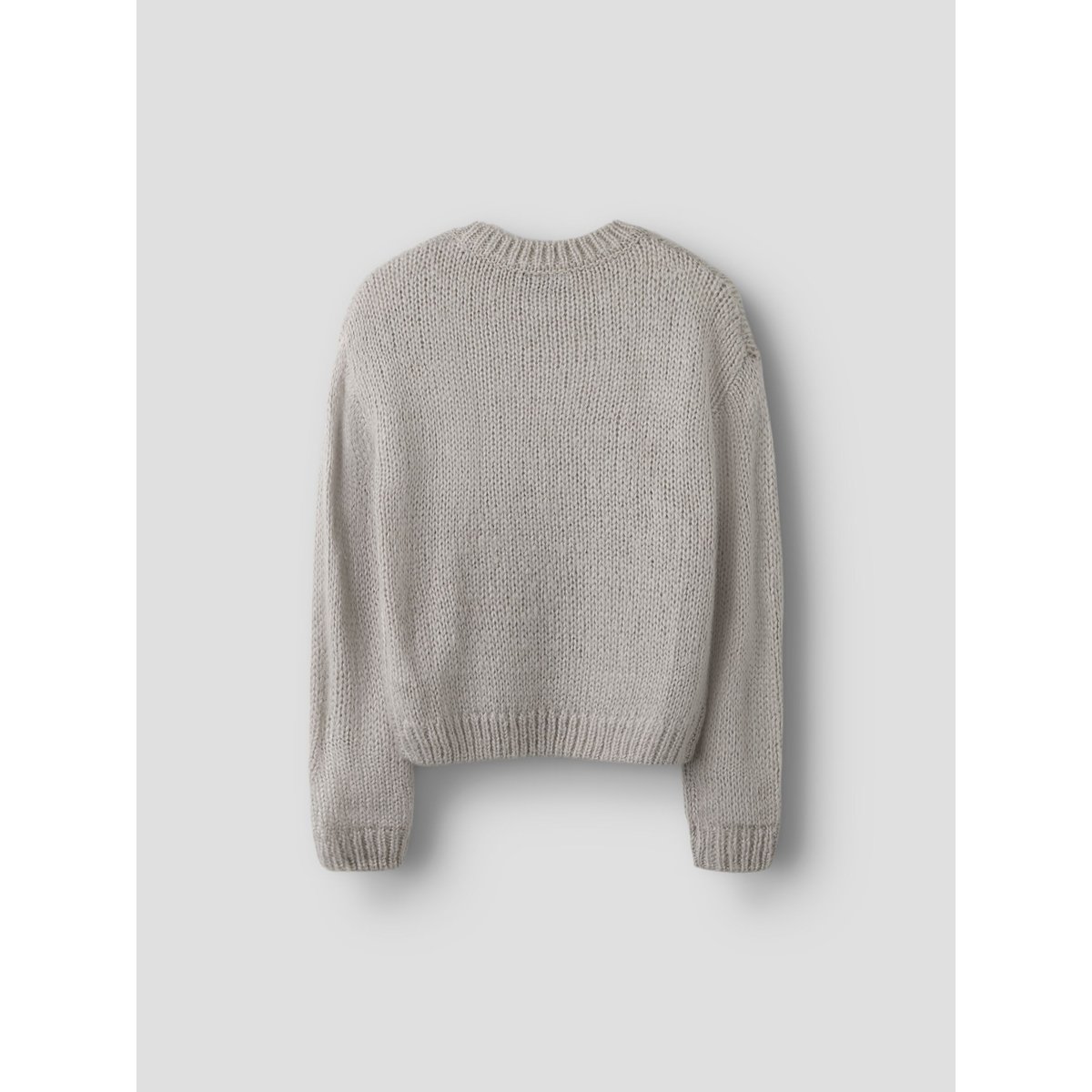 Pull En Maille gris - light grey melange1, NAME IT