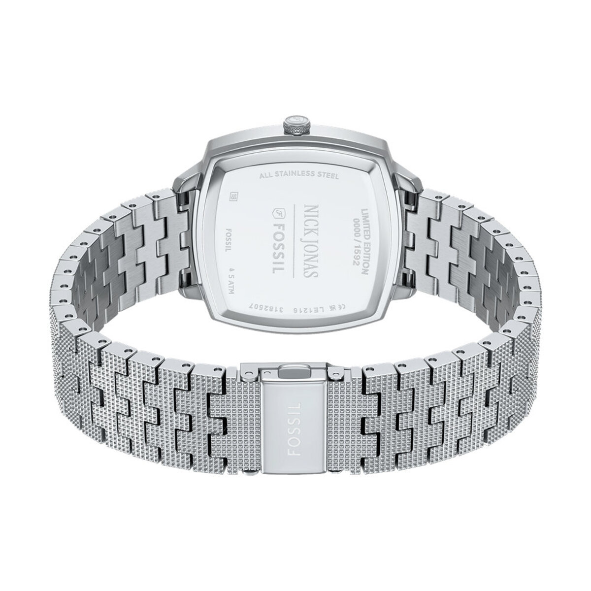 Montre Analogique  MACHINE LUXE argenté bleu argenté, FOSSIL